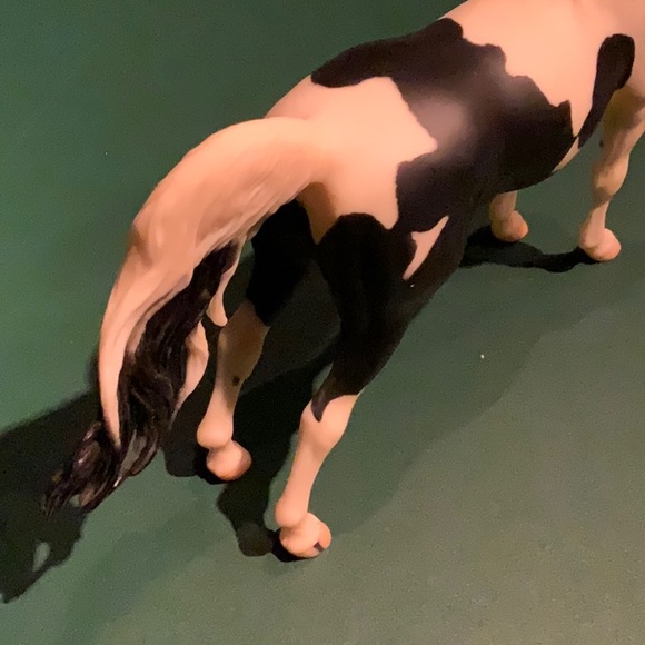 Breyer horse black and white standing saddlebred stallion #1141 - Picture 6 of 7